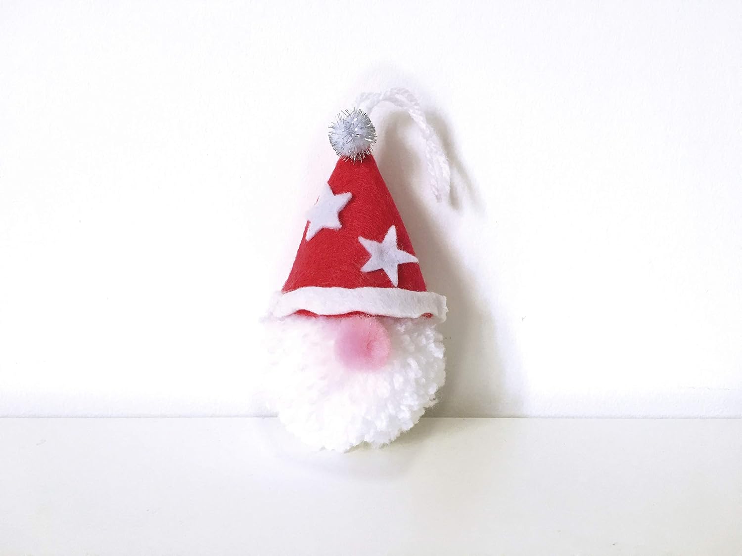Pom Pom Santa Claus Craft Kit Amazon.co.uk Handmade