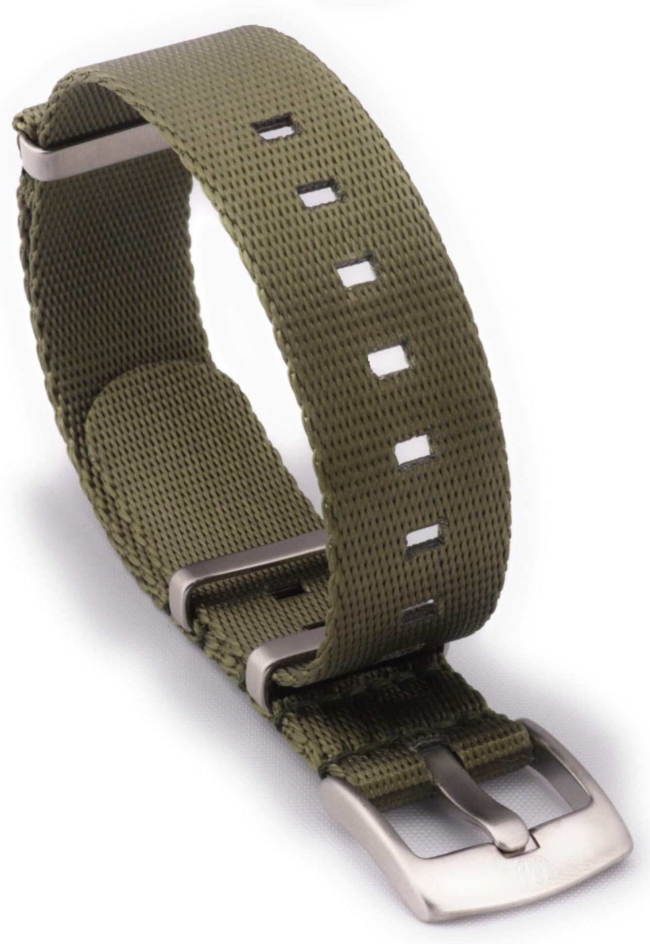 STRAPPT | The Signature NATO Strap | Premium Seatbelt Weave | Brushed Furniture | Reinforced Construction | Classic Colourways | 20mm & 22mm Watch Strap