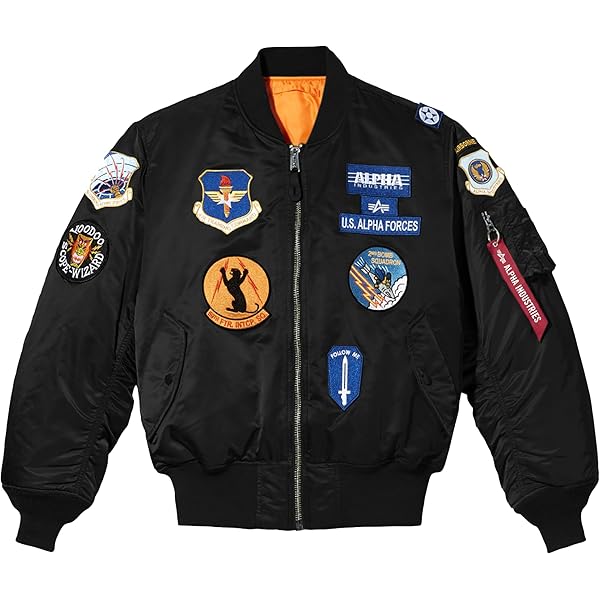 Alpha Industries NASA MA-1 Flight Jacket Gen II, Men's Classic