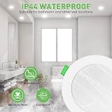 ALUSSO 10W LED Downlights 3CCT Dimmable IP44 6 Pack White view 6