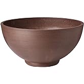 PSW Pot Collection 15x8 inch Plastic/Stone/Wood Composite Square Planter – No Drainage Hole (Drillable), Simplicity Bowl, Cho