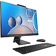 ASUS M3402 All-in-One, 23.8” FHD Display, AMD Ryzen™ 3 7320U Processor, 8GB RAM, 512GB SSD, Windows 11 Home, Kensington Lock, Black, M3402WFA-PB303