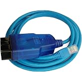 AntiBreak OBD enet Ethernet OBD-II RJ45 Cable for Volvo Based on SPA CMA Platform 2016+ Compatible with Volvo VIDA PC Software Refresh Hidden