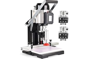 ADWAN Manual Hinge Drilling Machine Woodworking Boring Includes Two Drill Bits 45-9.5 and 48-6