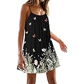 Ekouaer Nightgowns for Women Spaghetti Strap Night Gown Sleeveless Sleep Dress Chemise Sleepwear