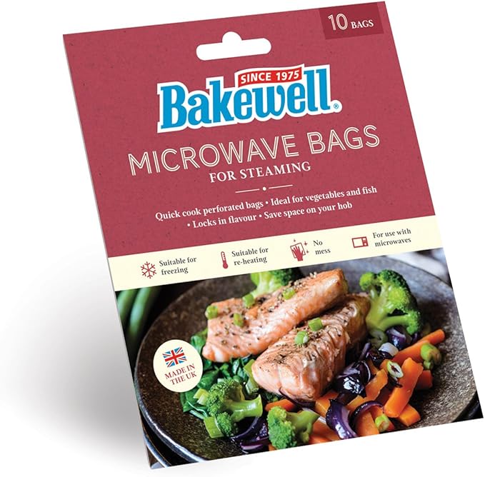 Bakewell Microwave Bags Amazon.co.uk Kitchen & Home