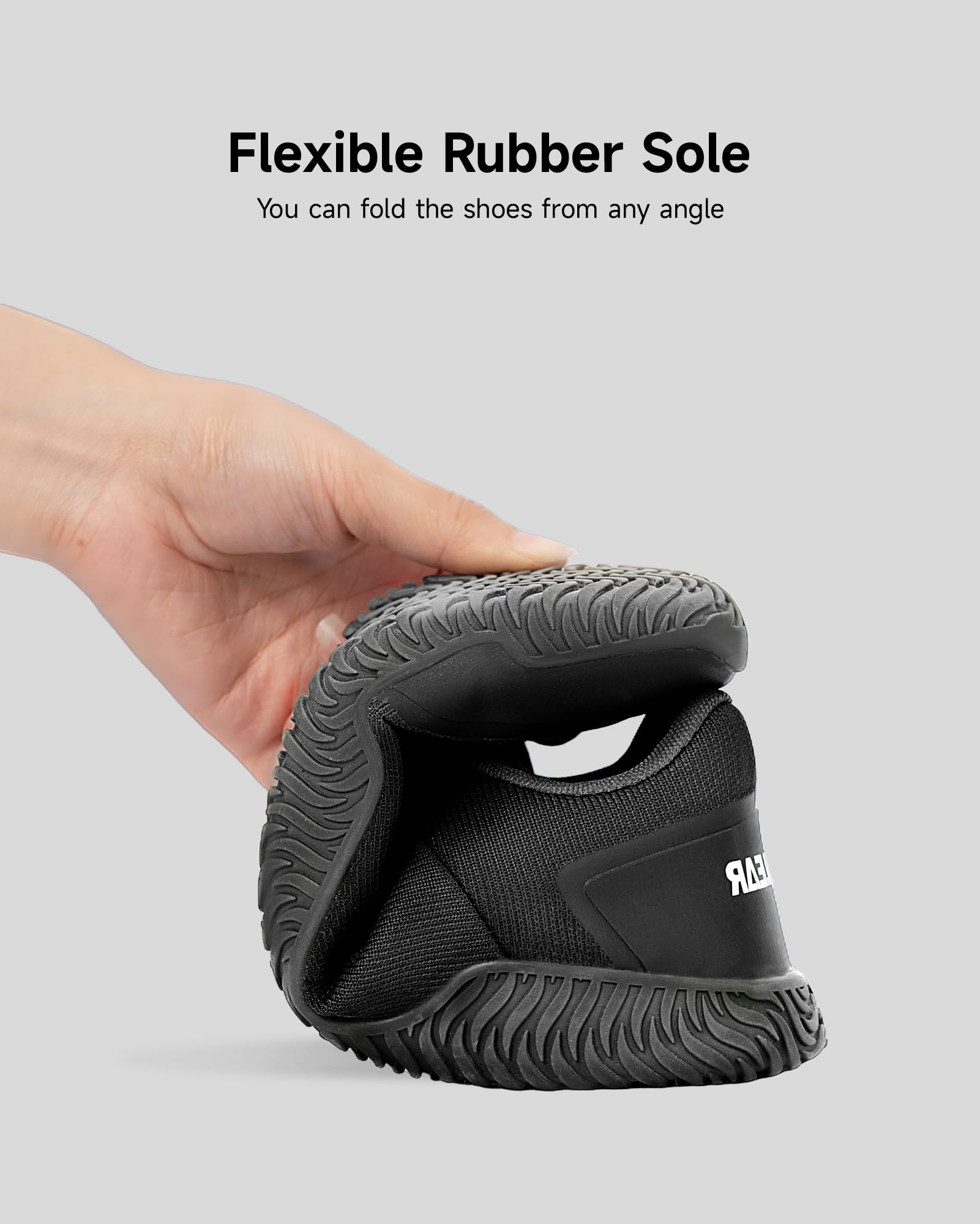 Shoe Lifts MANUEKLEAR Deadlift & Squat Shoes - Anti-Slip Lifting Shoes For Men & Women, Raised Heel, Strap & Lace Closure Training Shoes For Squats - View #4