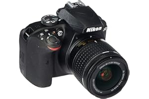 Nikon D3400 Digital SLR Camera & 18-55mm VR DX AF-P Zoom Lens (Black) - (Renewed)