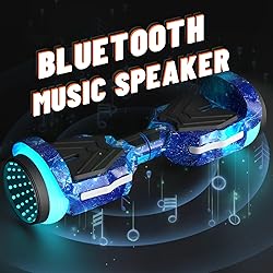 SIMATE Scooter, Colorful LED Light-Up