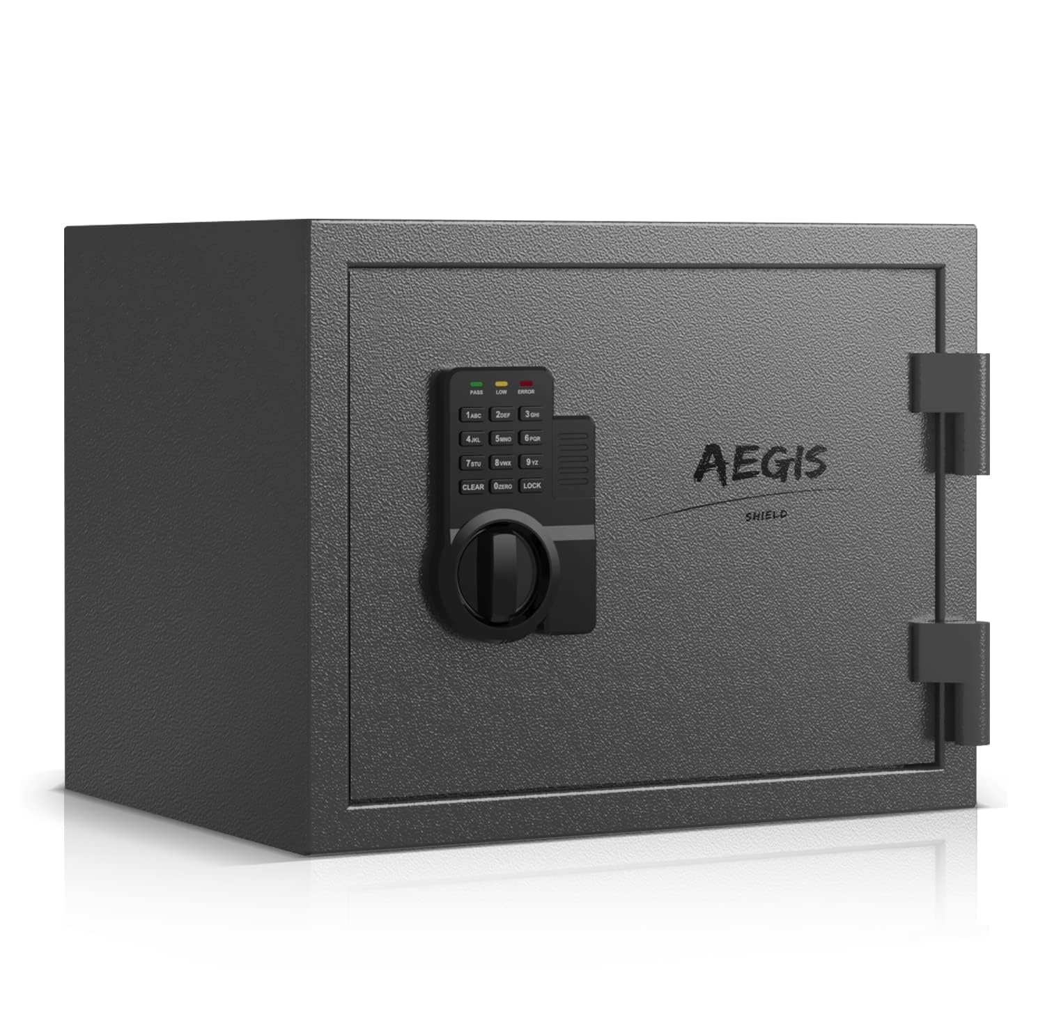 Photo 1 of ****************safe is missing and the key pad will not reset*****************
AEGIS Fireproof Safe Box, 1.2 Cubic Feet Small Fire Steel Security Home Safe with Digital Program Keypad for Office Dorm Money