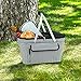 Picnic at Ascot Patented Insulated Folding Picnic Basket Cooler- Designed & Quality Approved in the USA