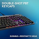 Logitech G G915 X Low-Profile Wired Mechanical Keyboard UK QWERTY Black view 7