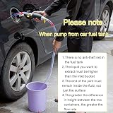 Flintronic Fuel Siphon Pump 15mm Inner Dia 2m Hose Water Liquid Transfer view 7