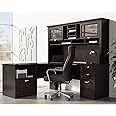 Realspace® Magellan Performance 71"W L-Shaped Corner Desk, Espresso