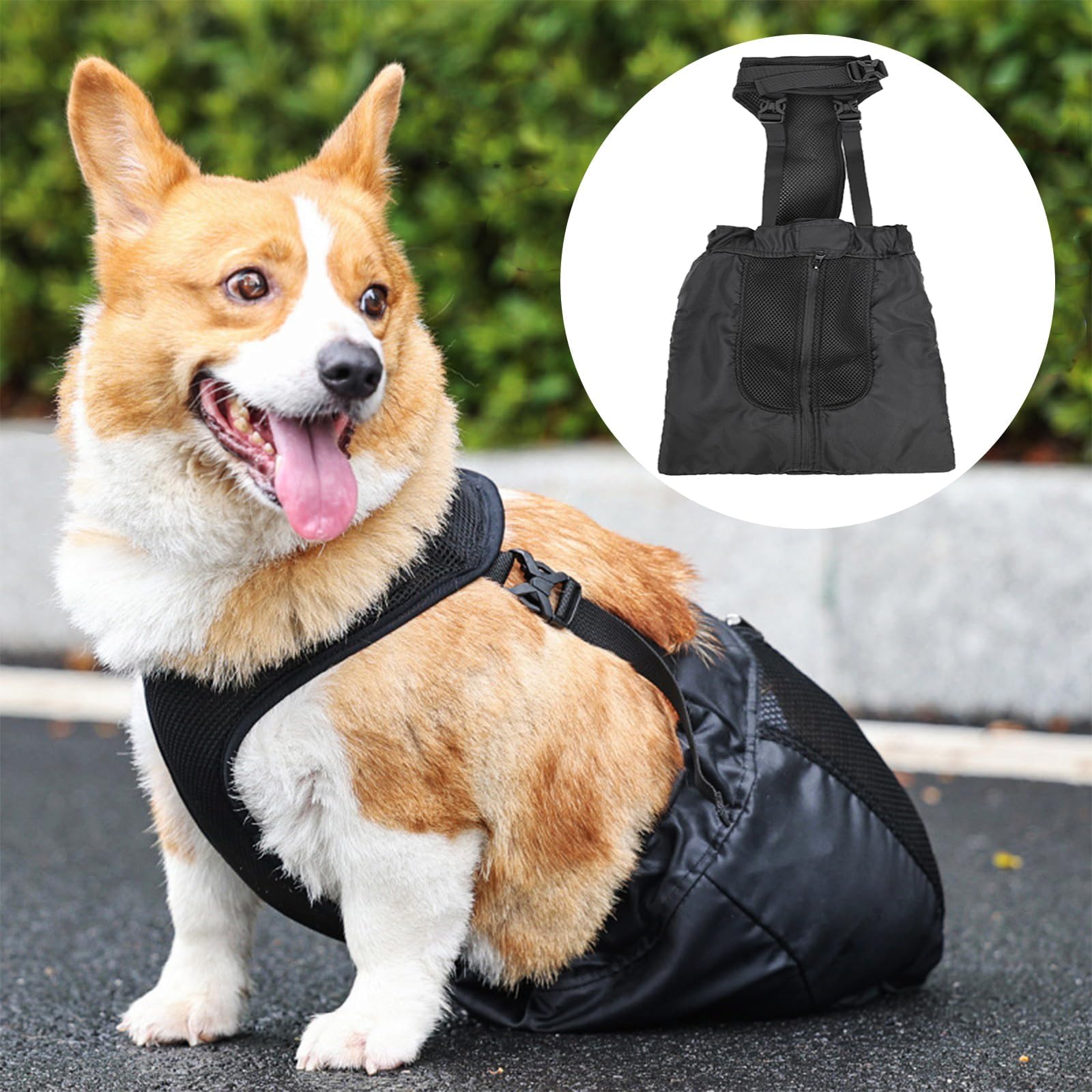 Photo 1 of Dog Drag Bag for Paralyzed Rear Legs- Dog Wheelchair Alternative ?Protects Chest and Limbs (Large)