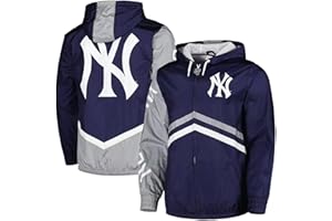 Mitchell & Ness New York Yankees Undeniable Full-Zip Navy Hoodie Windbreaker