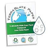 TerraSlate Rain/Weather/Waterproof Paper, 10 MIL