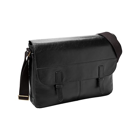fossil messenger bag amazon
