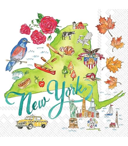 Boston International Serviettenhalter „Maryland“ – Keramik-Cocktailhalter 15,2cm Im State-Design
