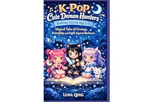 K-Pop Cute Demon Hunters Bedtime Stories Age 3-7: Magical Tales of Courage, Friendship, and Light Against Darkness