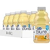 Ocean Spray&reg; Pure Unsweetened White Grapefruit, 100% White Grapefruit Juice, 32 Fl Oz Bottle, (Pack of 8)