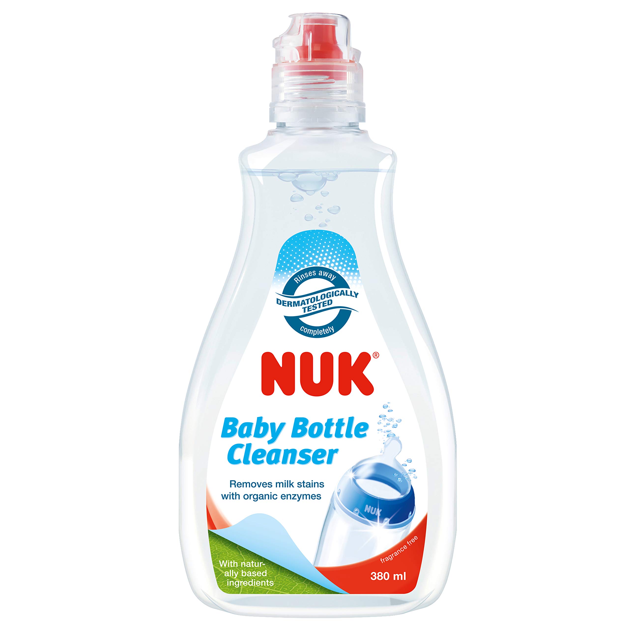 NUK Baby Bottle Cleaner, 380ml, Ideal for cleaning Baby Bottles, Teats
