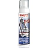 SONAX Upholstery &amp; Alcantara Cleaner Foam, Car Interior Cleaner, 250 ml | Foaming car upholstery cleaner lifts dirt, oils and stains from Alcantara, fabric seats, carpets and interior textiles