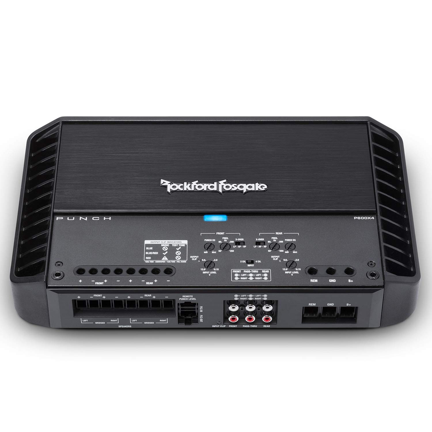 Rockford Fosgate P600X4 Punch 600-Watt 4-Channel Amplifier