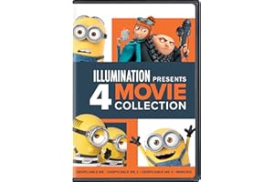 Illumination Presents: 4-Movie Collection (Despicable Me / Despicable Me 2 / Despicable Me 3 / Minions) [DVD]