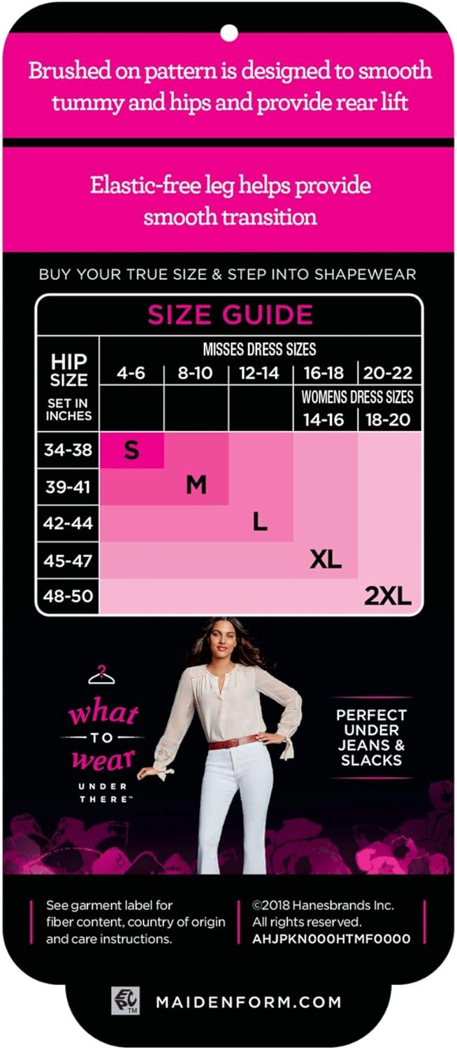 Maidenform Women's Fitsense at Waist Thigh Slimmer with Lycra Dm0071 at  Women’s Clothing store