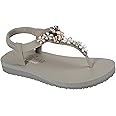 Skechers Women's Meditation-Glass Daisy Flip-Flop