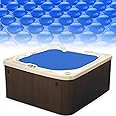BigXwell Hot Tub Cover Spa Cover, 16-mil 6 x 6 Foot Square Solar Pool Cover Heavy-Duty Heat Retaining Solar Blanket Cover for Spa Hot Tub