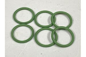 INJECTOR DEPOT P7100 Delivery Valve O-Rings, Rubber, Automotive Fuel Injection Nozzle O-Rings, 1 Count, Green