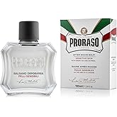 Proraso After Shave Balm - Oatmeal & Green Tea - Nourishing & Gentle Formula After Shave Cream for Sensitive Skin - Premium Italian Shaving for Men - 3.4oz
