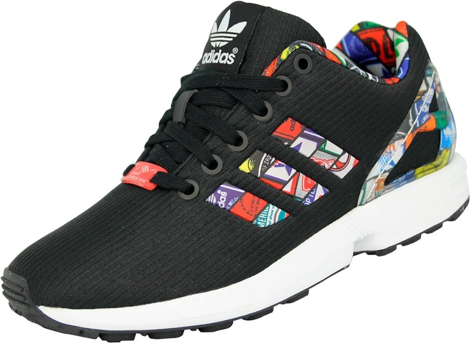 zx flux homme blanche