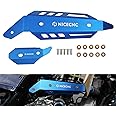 NICECNC Mid Tube Heat Shield Compatible with Yamaha Raptor 700 2015 2016 2017 2018 2019 2020-2023, Raptor 700R 2015-2018 2019 2020 2021 2023, 700 Special 2015-2023 Blue