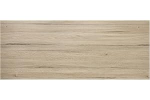 Kaboon 60x24 inches Tabletop, Solid One-Piece Desktop for Sit Stand Desk, Double Desks, L Desk DIY,Wood Countertop Home or Commercial Use,1 inch Thick, Light Oak, 23.62" D x 59.1" W