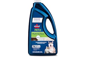 BISSELL Multi-Surface Pet Formula with Febreze Freshness, 22951, 64 Fl Oz, Use on Sealed Hard Floors, and Area Rugs, Removes 