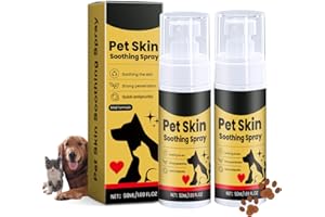 Pet Skin Soothing Spray for Dogs & Cats, 2PCS