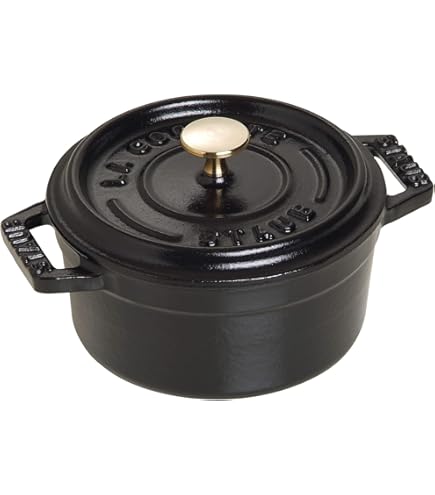 お値下げしてます【22cm BK】Staub 鍋 Amazon.com: staub Wa-NABE 40501-002 Wanabe Gray S 6.3 inches (16