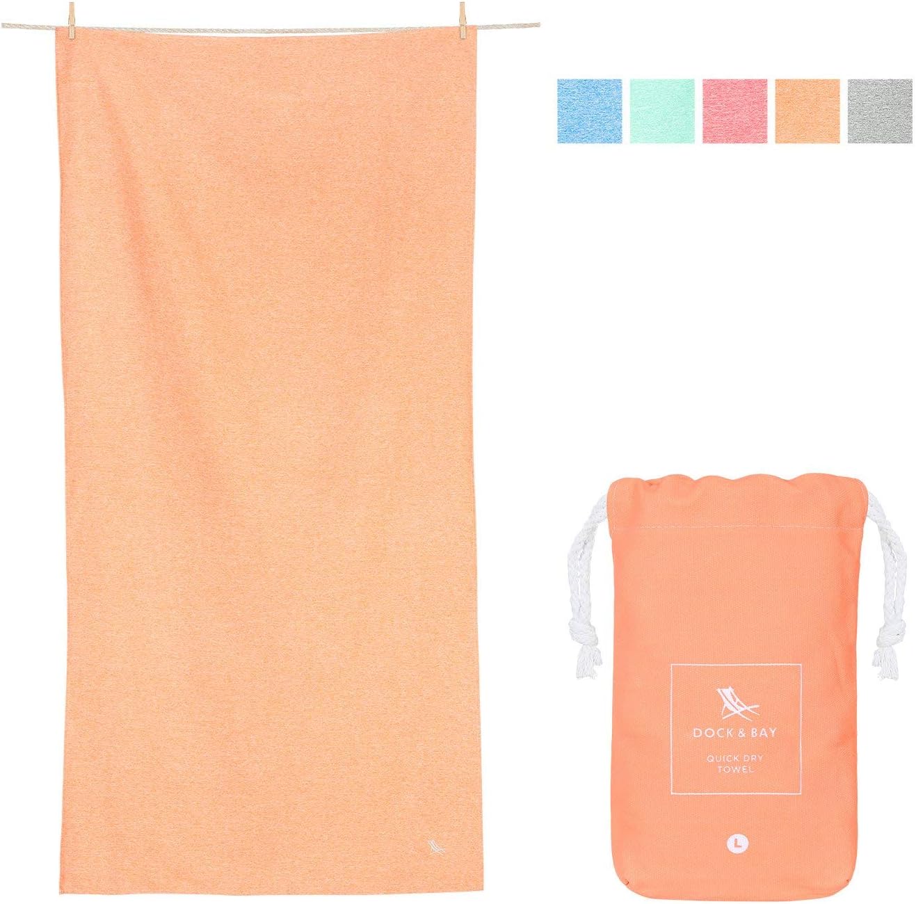 Microfibre Towel Backpacking Gear Gym Towel & Workout Towel (Extra