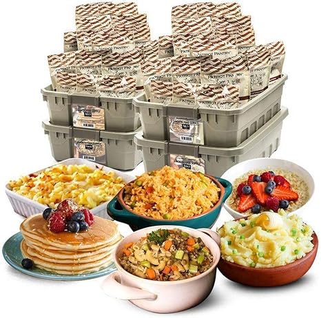 Amazon Com Patriot Pantry 3 Month Emergency Food Supply 864