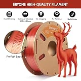 ERYONE Ultra Silk PLA Filament 1.75mm Copper 1kg 3D Printer view 5