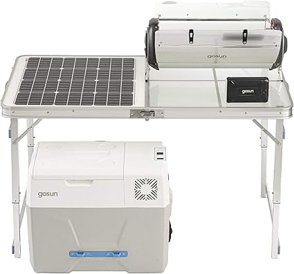 solar cooler camping