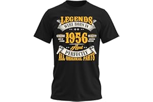 Sweet Gisele 70th Birthday Shirt for Men, Legends were Born in 1956, Vintage 70 Years Old T-Shirt