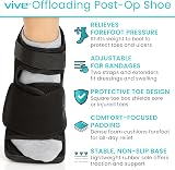 Vive Offloading Post-Op Shoe XL - Wedge Boot for Broken Toe Injury view 2