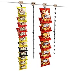 Multifunctional Chip Display Stand - 4pcs Hanging