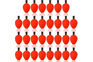 ShinyRelief 30 Pcs Trout Float Foam Teardrop Strike Fishing Bobbers Fishing Floats Fly Fishing Strike Indicators for Trout Offshore Saltwater Freshwater
