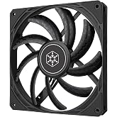 Silverstone SST-AS140B High Performance 140mm Slim Fan with Full Range PWM