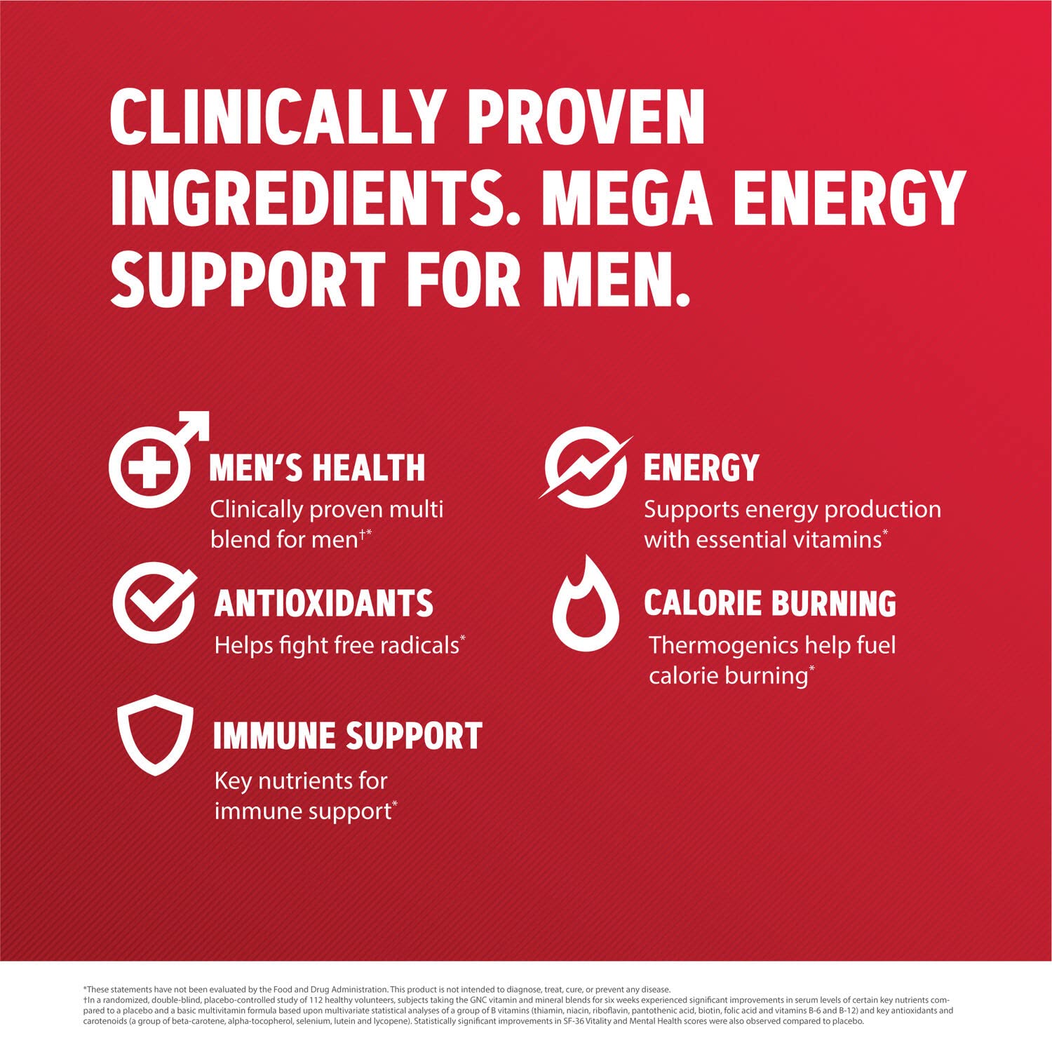 Mua GNC Mega Men Energy and Metabolism Multivitamin for Men for